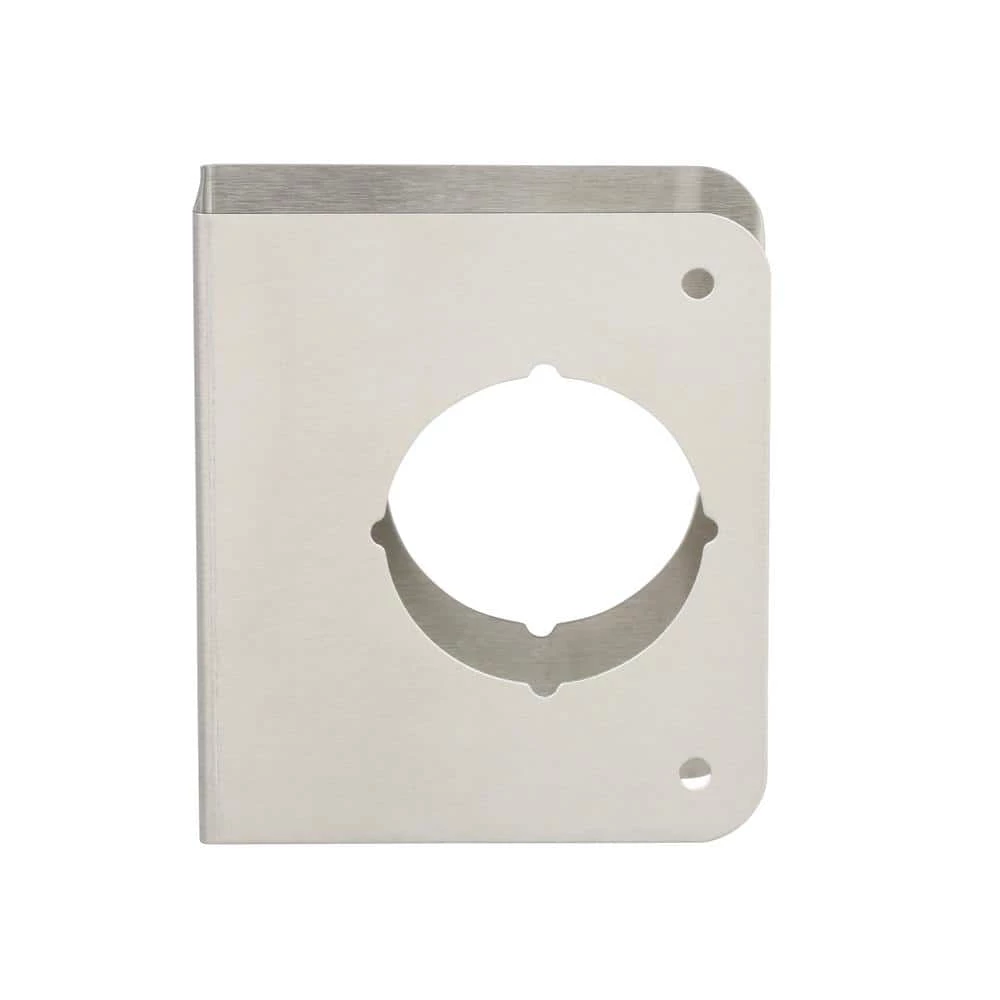 New ✨ Prime-Line 1-3/8 in. x 4-1/2 in. Thick Solid Brass Lock and Door Reinforcer, 2-1/8 in. Single Bore, 2-3/8 in. Backset 🥰 4 New ✨ Prime-Line 1-3/8 in. x 4-1/2 in. Thick Solid Brass Lock and Door Reinforcer, 2-1/8 in. Single Bore, 2-3/8 in. Backset 🥰 - Image 2