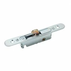 Discount 💯 Prime-Line Mortise Lock, 4-5/8 in., Steel, 45 Degree Keyway, Round Faceplate, Spring-Loaded 👍 -Hot Sale Prime-Line Shop metallics prime line door security plates e 2164 a0 1000