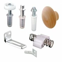 New 🔔 Prime-Line Bi-Fold Door Repair Kit, For 7/8 in. Wide Track, Used with 3/8 in. Outside Diameter Pivots and Guides ✨