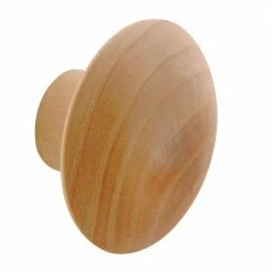 Wholesale 🔥 Prime-Line Bi-Fold Door Pull Knob with screw, Wood ❤️