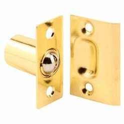 Coupon 🤩 Prime-Line 27/32 in. Brass-Plated Housing and Plates, Steel Ball Catch and Inner Spring for use with Hinged Doors 🛒