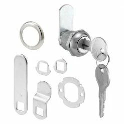 Top 10 🤩 Prime-Line Drawer and Cabinet Lock, 5/8 in., Diecast, Stainless Steel, 5/16 in. Max. Panel 🔔