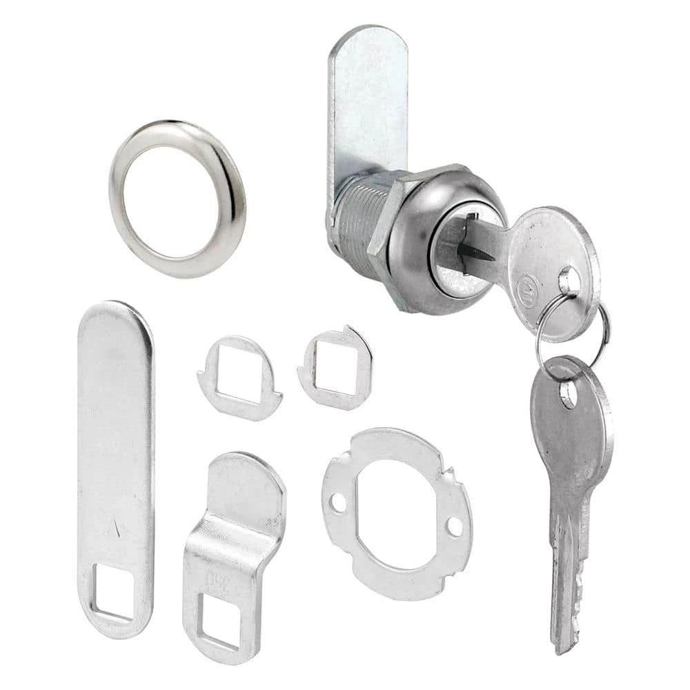 Top 10 🤩 Prime-Line Drawer and Cabinet Lock, 5/8 in., Diecast, Stainless Steel, 5/16 in. Max. Panel 🔔 3 Top 10 🤩 Prime-Line Drawer and Cabinet Lock, 5/8 in., Diecast, Stainless Steel, 5/16 in. Max. Panel 🔔