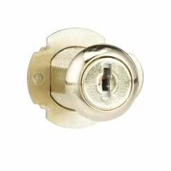 Outlet 😀 Prime-Line 13/16 in., Steel, Brass Plated, Keyed Drawer and Cabinet Cam Lock 👏 -Hot Sale Prime-Line Shop prime line cabinet locks u 9946 fa 1000