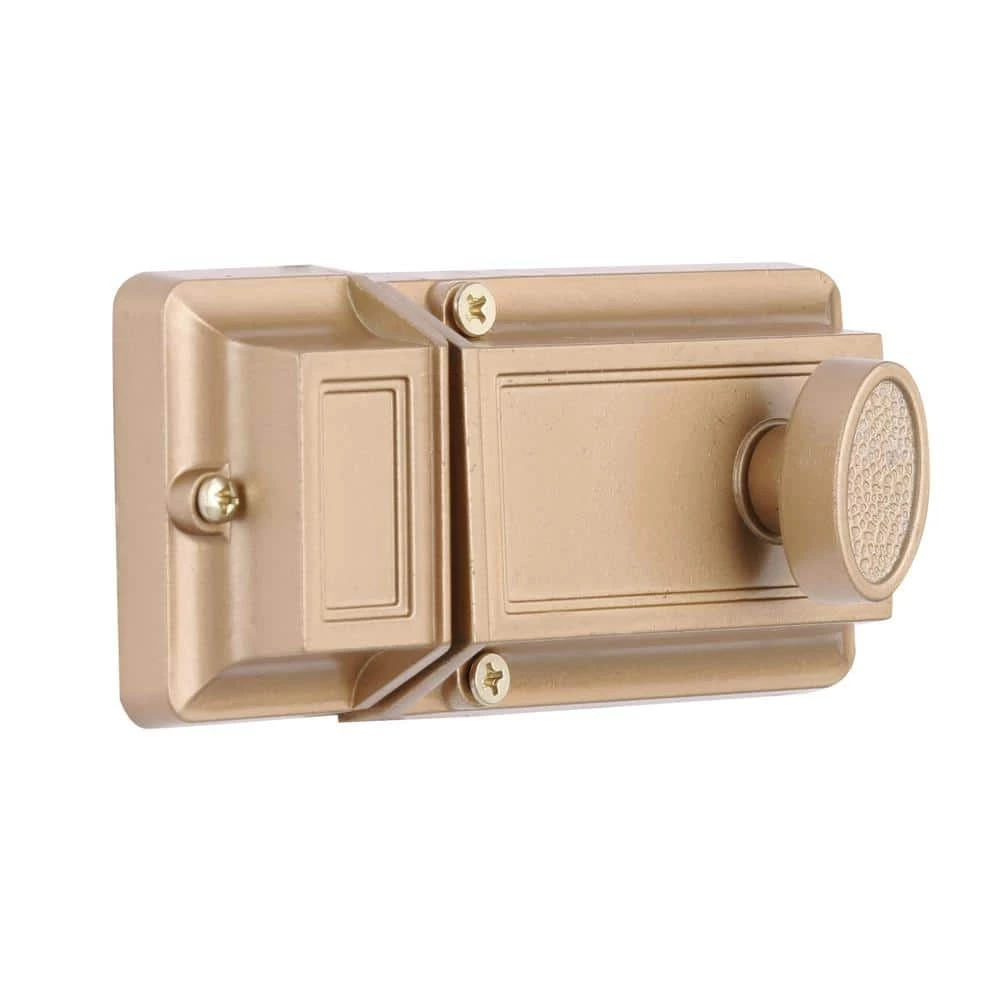 Budget ๐ Prime-Line Single Cylinder Rim Deadlatch, Diecast, Brass ๐ 6 Budget ๐ Prime-Line Single Cylinder Rim Deadlatch, Diecast, Brass ๐ - Image 4