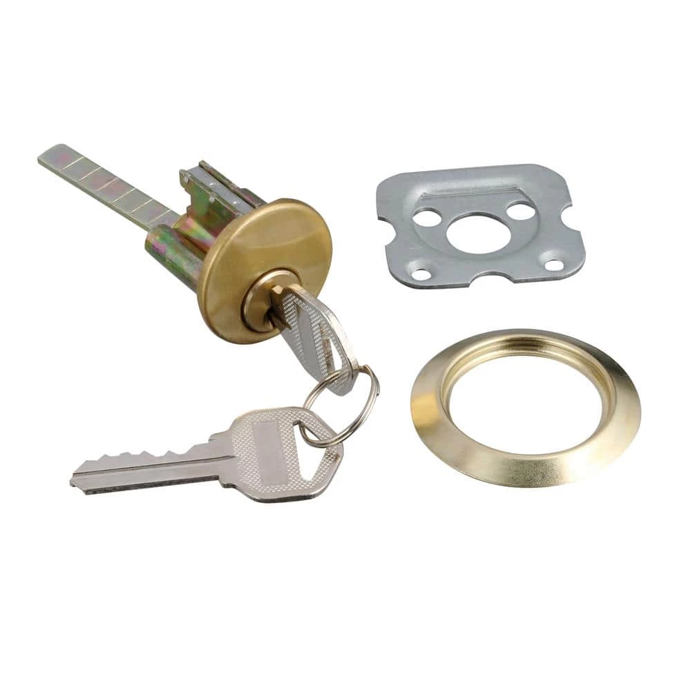 Budget ๐ Prime-Line Single Cylinder Rim Deadlatch, Diecast, Brass ๐ 4 Budget ๐ Prime-Line Single Cylinder Rim Deadlatch, Diecast, Brass ๐ - Image 2
