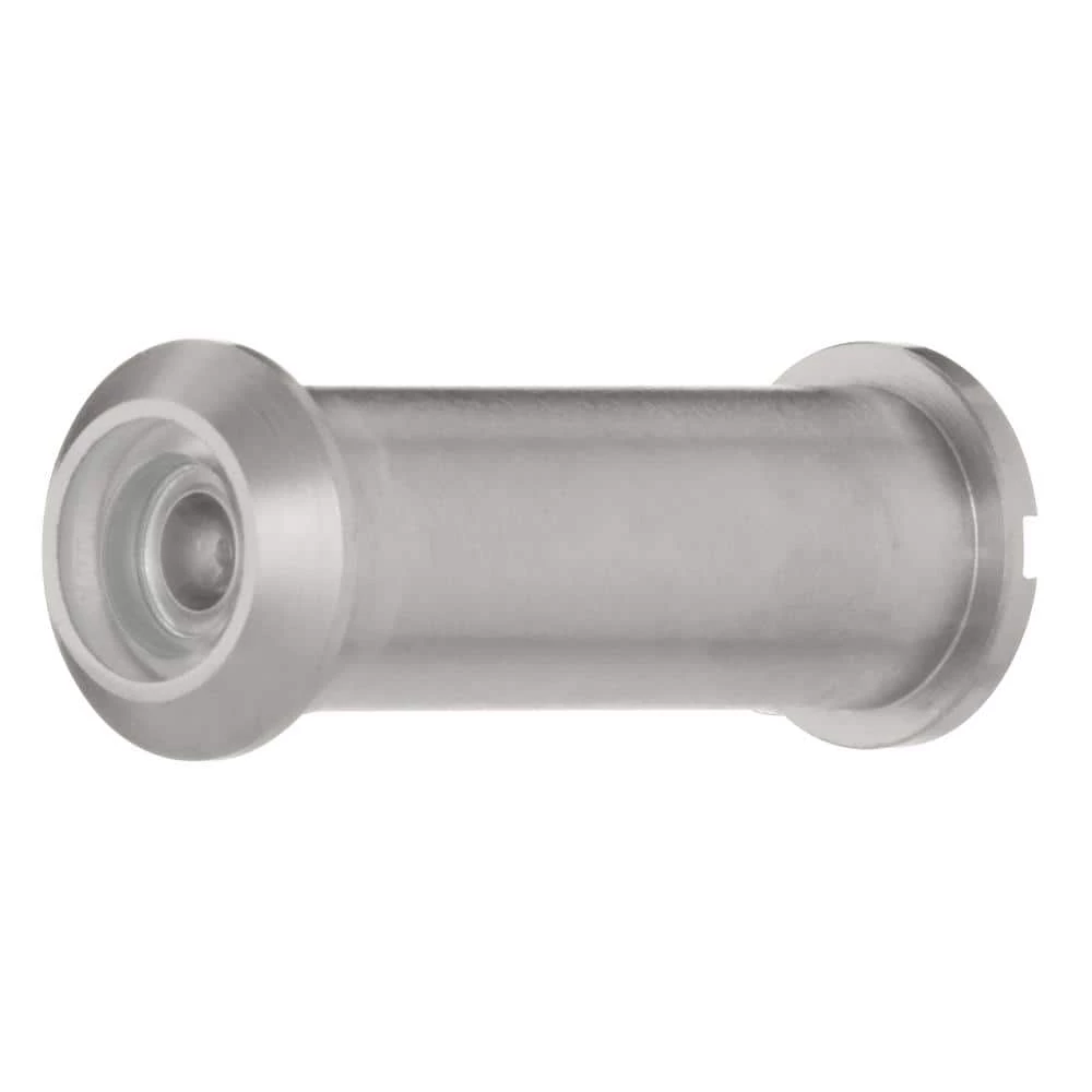 Hot Sale 🛒 Prime-Line Door Viewer, 15/32 in. x 160-Degree, Solid Brass Housing, Glass Lens is U.L. Listed, Satin Nickel Plated Finish 😀 4 Hot Sale 🛒 Prime-Line Door Viewer, 15/32 in. x 160-Degree, Solid Brass Housing, Glass Lens is U.L. Listed, Satin Nickel Plated Finish 😀 - Image 2