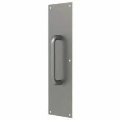 Flash Sale ⭐ Prime-Line 4 in. x 16 in. Stainless Steel, Round Handle Door Pull Plate ❤️ -Hot Sale Prime-Line Shop prime line door pull handles j 4643 40 1000