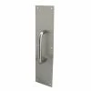Flash Sale ⭐ Prime-Line 4 in. x 16 in. Stainless Steel, Round Handle Door Pull Plate ❤️ -Hot Sale Prime-Line Shop prime line door pull handles j 4643 64 1000