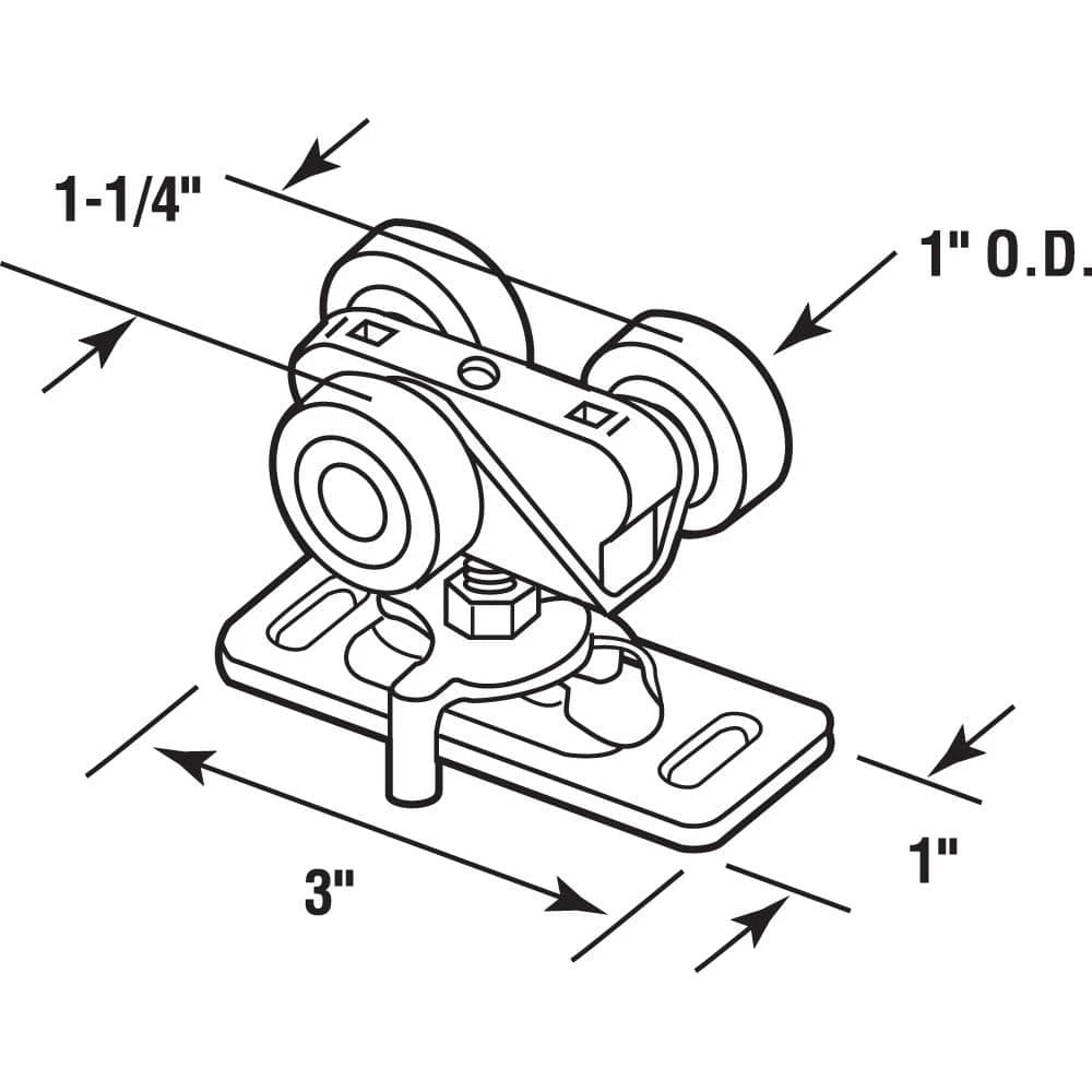 Best reviews of ⭐ Prime-Line 1 in. Flat Nylon Wheel Bi-Fold Door Roller ✔️ 4 Best reviews of ⭐ Prime-Line 1 in. Flat Nylon Wheel Bi-Fold Door Roller ✔️ - Image 2