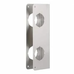Discount 🥰 Prime-Line Lock and Door Reinforcer, 5-1/2 in., 2-3/8 in. x 1-3/4 in., Stainless Steel 🥰 -Hot Sale Prime-Line Shop prime line door security bars u 10539 40 1000