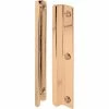 Coupon ๐งจ Prime-Line 6 in. Bright Brass Steel Constructed Latch Shield, For Swing-In Doors (1-set) ๐ 1 Coupon ๐งจ Prime-Line 6 in. Bright Brass Steel Constructed Latch Shield, For Swing-In Doors (1-set) ๐ -Hot Sale Prime-Line Shop prime line door security bars u 9512 64 1000