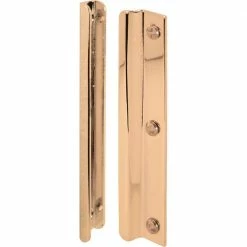 Coupon 🧨 Prime-Line 6 in. Bright Brass Steel Constructed Latch Shield, For Swing-In Doors (1-set) 🔔