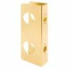Discount ✔️ Prime-Line 1-3/4 in. x 10-7/8 in. Thick Solid Brass Lock and Door Reinforcer, 2-1/8 in. Double Bore, 2-3/8 in. Backset ✔️ -Hot Sale Prime-Line Shop prime line door security bars u 9537 64 1000
