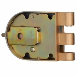 Best reviews of 😀 Prime-Line Jimmy-Resistant Deadlock, Diecast, Brass Color, Angle Strike, Double Cylinder 🔥 -Hot Sale Prime-Line Shop prime line door security bars u 9972 40 1000