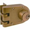 Best reviews of 😀 Prime-Line Jimmy-Resistant Deadlock, Diecast, Brass Color, Angle Strike, Double Cylinder 🔥 -Hot Sale Prime-Line Shop prime line door security bars u 9972 64 1000