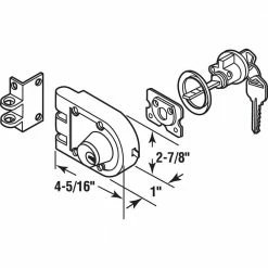 Best reviews of 😀 Prime-Line Jimmy-Resistant Deadlock, Diecast, Brass Color, Angle Strike, Double Cylinder 🔥 -Hot Sale Prime-Line Shop prime line door security bars u 9972 c3 1000