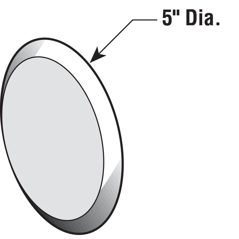 Promo ✨ Prime-Line 5 in., Rigid Vinyl, Ivory, Self Adhesive Wall Protector 👏 4 Promo ✨ Prime-Line 5 in., Rigid Vinyl, Ivory, Self Adhesive Wall Protector 👏 - Image 2