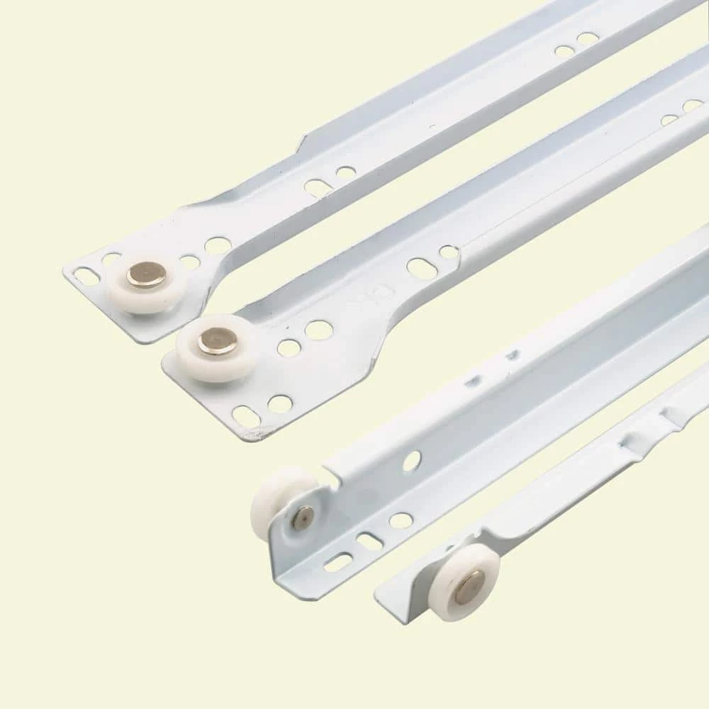 Cheapest 🔥 Prime-Line Self-Closing Design -Fits Most Bottom/ Side-Mounted Drawer Systems -15-3/4" Steel Tracks, Plastic Wheels, White (1-pair) 🎁 3 Cheapest 🔥 Prime-Line Self-Closing Design -Fits Most Bottom/ Side-Mounted Drawer Systems -15-3/4" Steel Tracks, Plastic Wheels, White (1-pair) 🎁