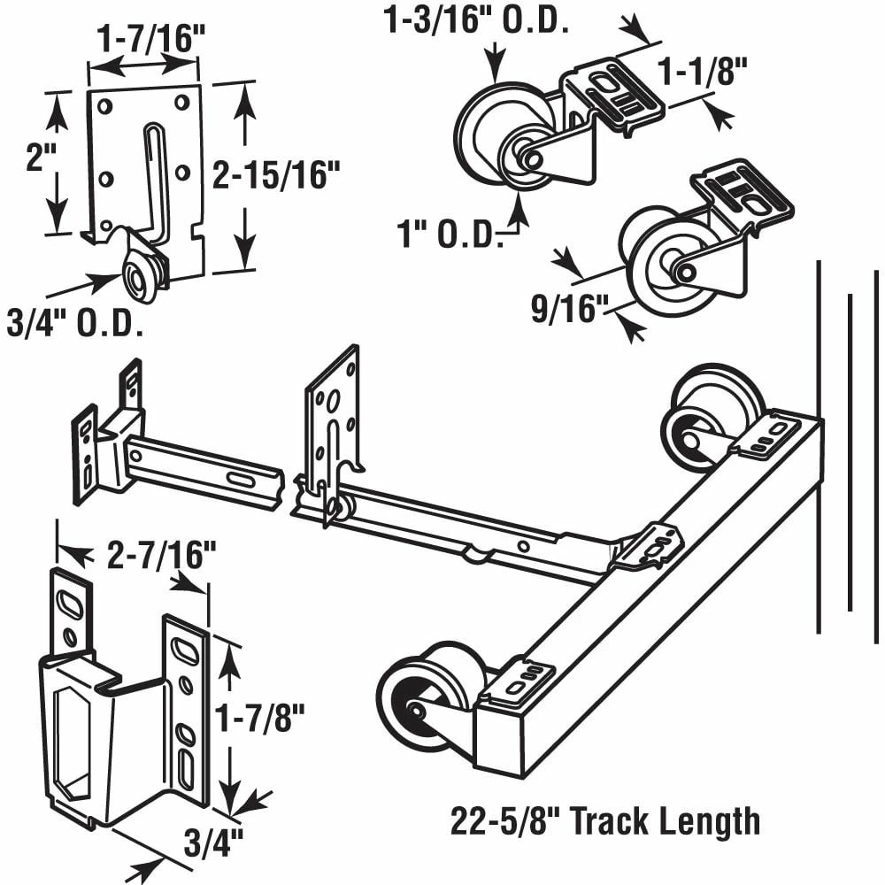 Budget ⌛ Prime-Line 22-5/8 in., Galvanized Steel, Mono-rail Drawer Slide Kit 🎉 10 Budget ⌛ Prime-Line 22-5/8 in., Galvanized Steel, Mono-rail Drawer Slide Kit 🎉 - Image 8