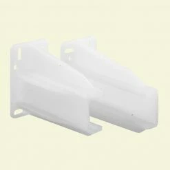 Best deal ๐คฉ Prime-Line Drawer Track Back Plate, 5/16 in. x 7/8 in., Plastic, White (1-pair) ๐ฏ