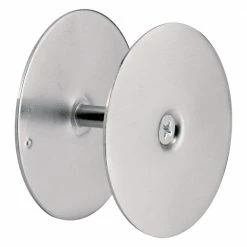 Deals 💯 Prime-Line Door Hole Cover Plate, 2-5/8 in. Diameter, Satin Nickel 👏 -Hot Sale Prime-Line Shop prime line dummy door knobs u 10446 4f 1000