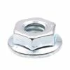 Flash Sale 😀 Prime-Line 1/4 in.-20, Zinc Plated Case Hardened Steel Serrated Flange Nuts (25-Pack) 🎉