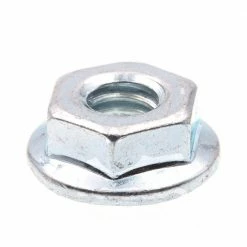 Flash Sale 😀 Prime-Line 1/4 in.-20, Zinc Plated Case Hardened Steel Serrated Flange Nuts (25-Pack) 🎉