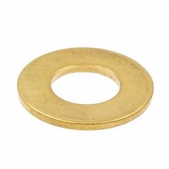 New 💯 Prime-Line 3/8 in. x 7/8 in. O.D. SAE Solid Brass Flat Washers (15-Pack) 🥰