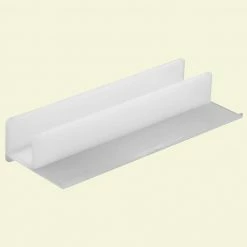 Promo ✔️ Prime-Line Sliding Shower Door Bottom Guide, 5/8 in. Channels, Plastic Construction, White 🔥