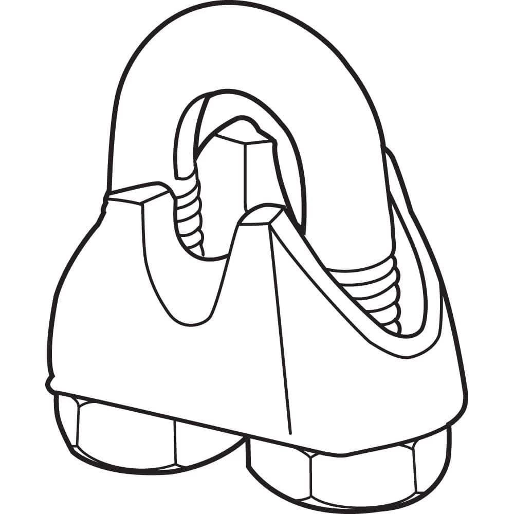 Cheapest 🌟 Prime-Line 1/2 in. Galvanized Cable Clamp (2-pack) 🎁 4 Cheapest 🌟 Prime-Line 1/2 in. Galvanized Cable Clamp (2-pack) 🎁 - Image 2