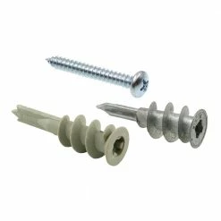 Wholesale 👏 Prime-Line #8 Zinc and Nylon Anchors Heavy-Duty Design Zip-It Wall Anchors (1-Pack) 🔔