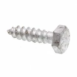 Flash Sale ❤️ Prime-Line A307 Grade A Hot Dip Galvanized Steel 1/4 in. x 1 in. External Hex Lag Screws (100-Pack) ✔️
