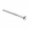 Cheap 🤩 Prime-Line 1/4 in. x 3 in. Zinc Plated Steel A307 Grade A Hex Lag Screws (100-Pack) 🎁 -Hot Sale Prime-Line Shop prime line lag bolts 9055135 64 1000