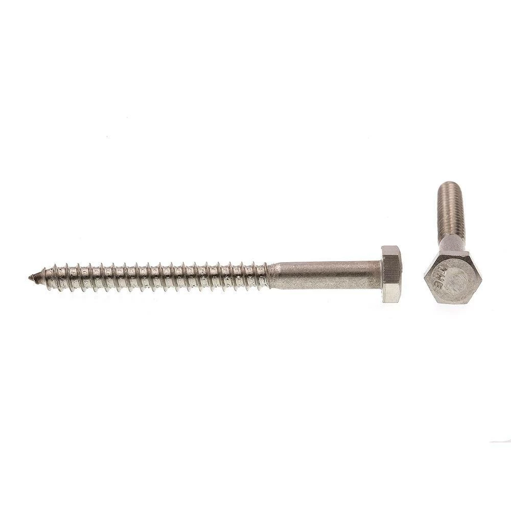 Coupon ๐ Prime-Line 1/4 in. x 3 in. Hex Drive, Grade 18-8 Stainless Steel Lag Screw Hex Head (25-Pack) ๐ 4 Coupon ๐ Prime-Line 1/4 in. x 3 in. Hex Drive, Grade 18-8 Stainless Steel Lag Screw Hex Head (25-Pack) ๐ - Image 2