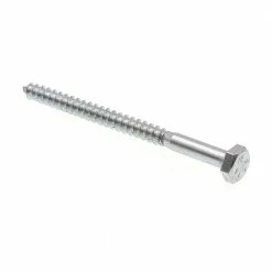 Best Sale 😀 Prime-Line 1/4 in. x 3-1/2 in. Grade A307 Zinc Plated Steel Hex Lag Screws (100-Pack) 😍