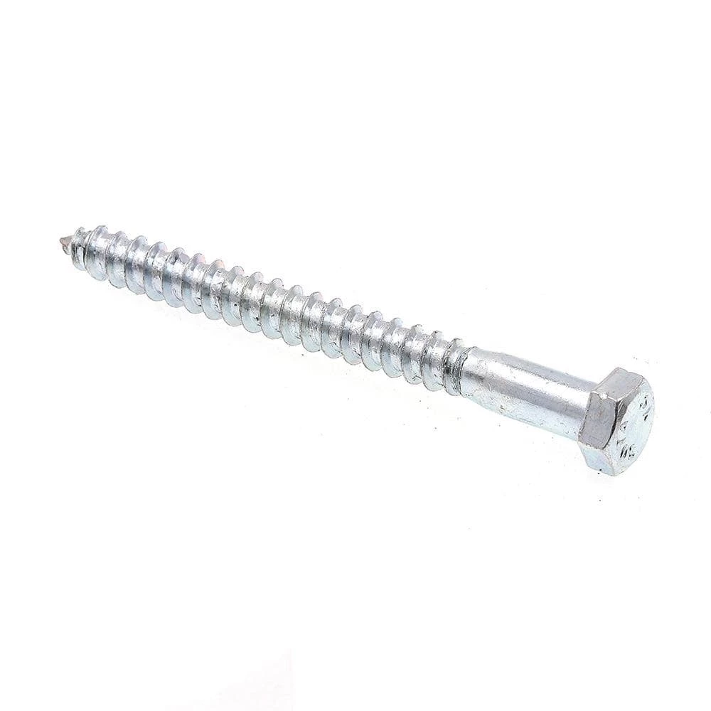 Hot Sale ๐ Prime-Line A307 Grade A Zinc Plated Steel 3/8 in. x 4 in. External Hex Lag Screws (50-Pack) ๐ฏ 3 Hot Sale ๐ Prime-Line A307 Grade A Zinc Plated Steel 3/8 in. x 4 in. External Hex Lag Screws (50-Pack) ๐ฏ