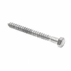 Deals 😍 Prime-Line A307 Grade A Hot Dip Galvanized Steel 3/8 in. x 4 in. External Hex Lag Screws (25-Pack) 🧨