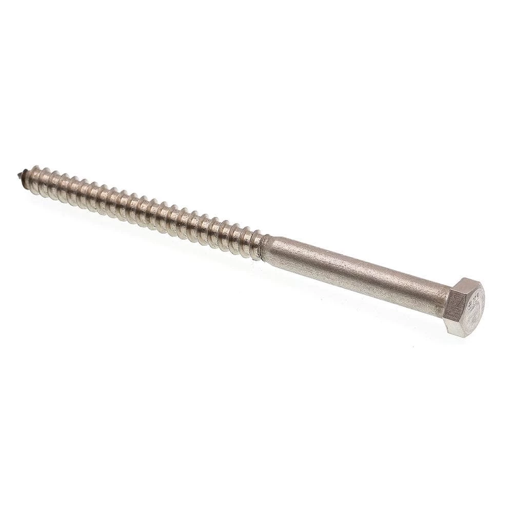 Flash Sale ๐ Prime-Line Grade 18 to 8 Stainless Steel 3/8 in. x 6 in. External Hex Lag Screws (10-Pack) โ 3 Flash Sale ๐ Prime-Line Grade 18 to 8 Stainless Steel 3/8 in. x 6 in. External Hex Lag Screws (10-Pack) โ