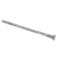 Wholesale 🥰 Prime-Line A307 Grade A Hot Dip Galvanized Steel 8 in. x 3/8 in. Hex Lag Screws (10-Pack) 🧨