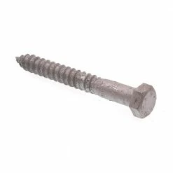 Discount 👍 Prime-Line 1/2 in. x 4 in. A307 Grade A Hot Dip Galvanized Steel External Hex Lag Screws (25-Pack) 😉