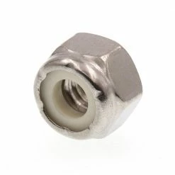 Flash Sale ✨ Prime-Line 1/4 in.-20 Grade 18-8 Stainless Steel Nylon Insert Lock Nuts (50-Pack) 💯