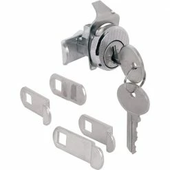Brand new 🤩 Prime-Line 3/4 in. Outside Diameter, Brushed Nickel, 5-Cam Counter Clockwise with Dust Cover Mailbox Lock 🎉