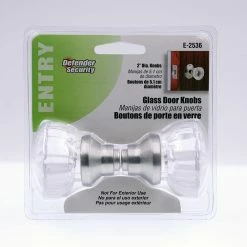 New ⭐ Prime-Line Fluted Glass Door Knobs with Satin Nickel Finished Bases, 2 in. Outside Diameter, Indoor Use 🤩 19 New ⭐ Prime-Line Fluted Glass Door Knobs with Satin Nickel Finished Bases, 2 in. Outside Diameter, Indoor Use 🤩 -Hot Sale Prime-Line Shop prime line passage door knobs e 2536 4f 1000