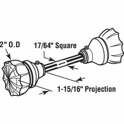 New ⭐ Prime-Line Fluted Glass Door Knobs with Satin Nickel Finished Bases, 2 in. Outside Diameter, Indoor Use 🤩 18 New ⭐ Prime-Line Fluted Glass Door Knobs with Satin Nickel Finished Bases, 2 in. Outside Diameter, Indoor Use 🤩 -Hot Sale Prime-Line Shop prime line passage door knobs e 2536 c3 1000