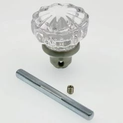New ⭐ Prime-Line Fluted Glass Door Knobs with Satin Nickel Finished Bases, 2 in. Outside Diameter, Indoor Use 🤩 22 New ⭐ Prime-Line Fluted Glass Door Knobs with Satin Nickel Finished Bases, 2 in. Outside Diameter, Indoor Use 🤩 -Hot Sale Prime-Line Shop prime line passage door knobs e 2536 fa 1000