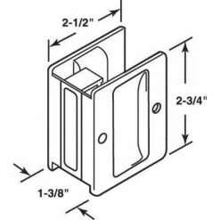 Deals 🥰 Prime-Line Satin Nickel, Pocket Door Pull ⌛ -Hot Sale Prime-Line Shop prime line pocket door hardware n 7238 40 1000