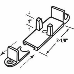 New 🔔 Prime-Line Tan Nylon, Closet Door Floor Guide (2-pack) ⭐ 5 New 🔔 Prime-Line Tan Nylon, Closet Door Floor Guide (2-pack) ⭐ -Hot Sale Prime-Line Shop prime line pocket door hardware n 7316 c3 1000