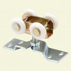 Flash Sale ๐ฏ Prime-Line Stamped Steel, Bi-Fold Door Roller Assembly, Four 1 in. Nylon Rollers โญ