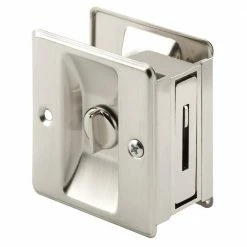 Cheapest 💯 Prime-Line Satin Nickel, Pocket Door Privacy Lock 🎉